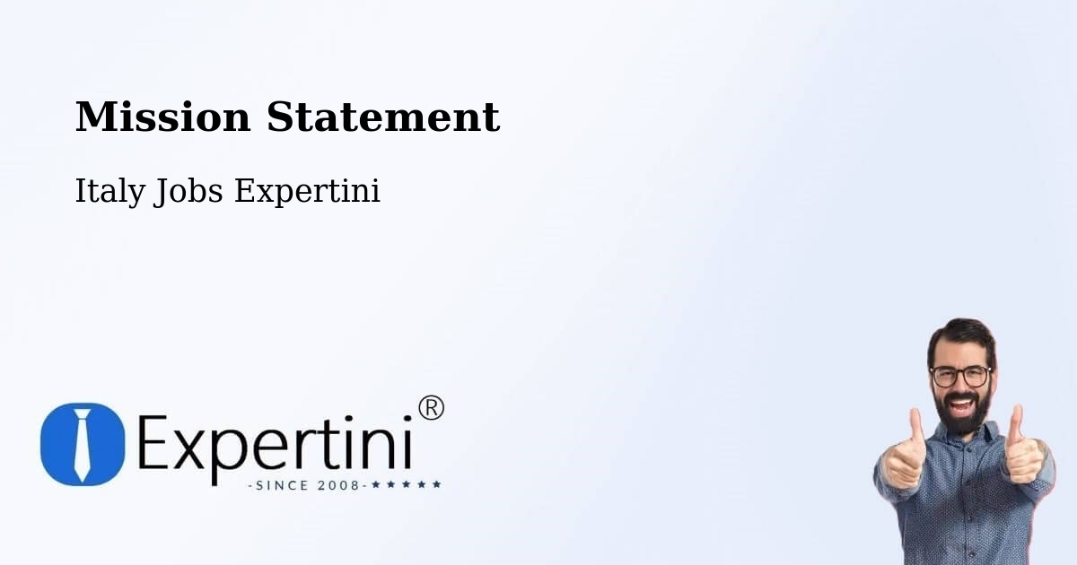 Corporate Mission – Pellaro - Italy Jobs Expertini