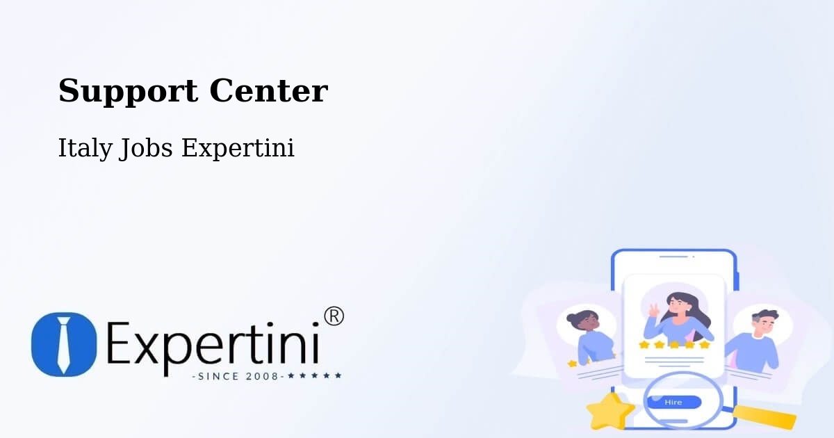 Support Services – Pellaro - Italy Jobs Expertini
